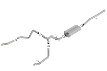 Silverado / Sierra 1500 2019-2025 Catback Sportavgassystem Touring Borla
